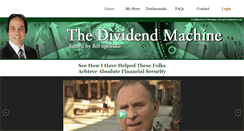 Desktop Screenshot of dividendmachine.com